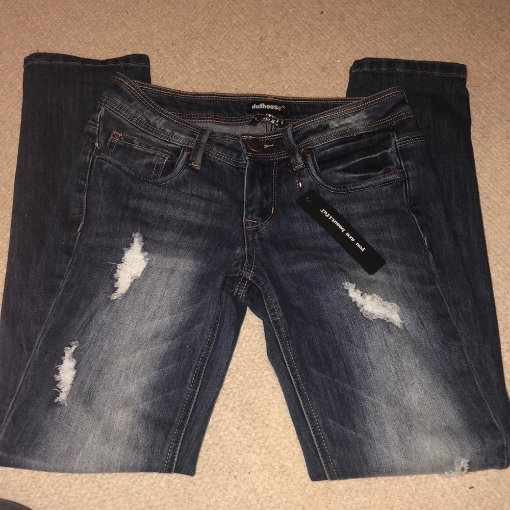 brand new jeans